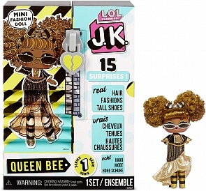 LOL Surprise Queen Bee Мини Модницы J.K. с 15 сюрпризами (MGA Entertainment, 570783)